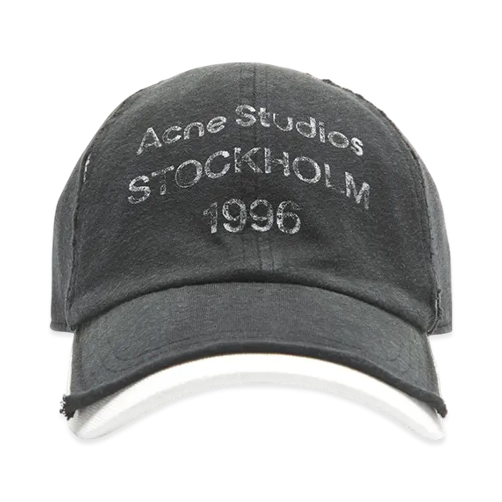 Acne Studios Logo Stamp Cap "Black"