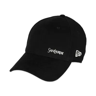 Saint Laurent x New Era Cap In Fleece "Black"