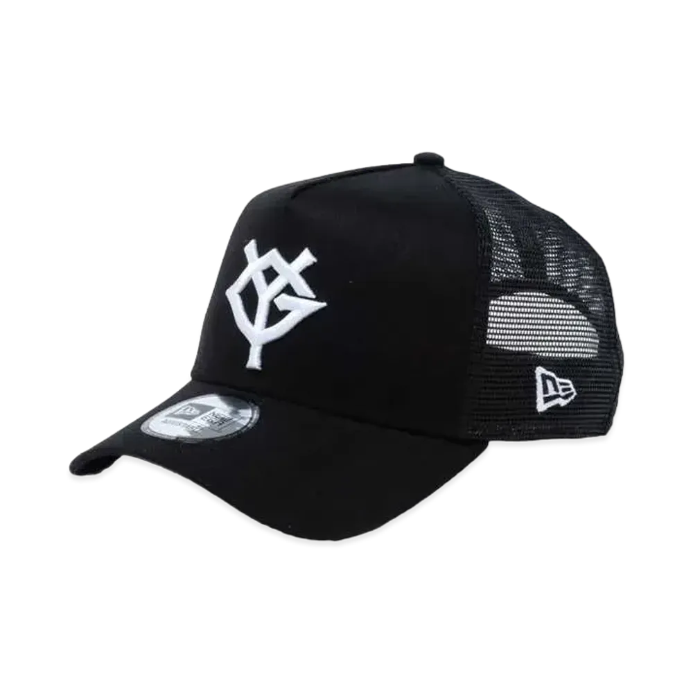 NEW ERA x Yomiuri Giants 9Forty A-Frame Trucker "Black/White"