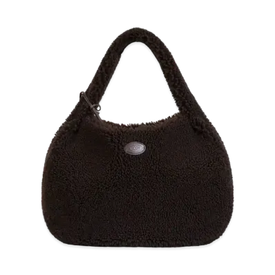 TOD'S Shirt Hobo Bag In Sheepskin Large "Brown"