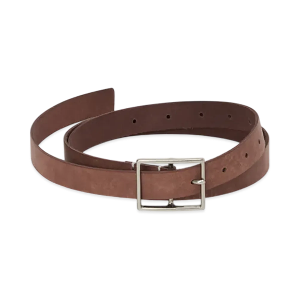 Hender Scheme Square Buckle Belt "Choco"