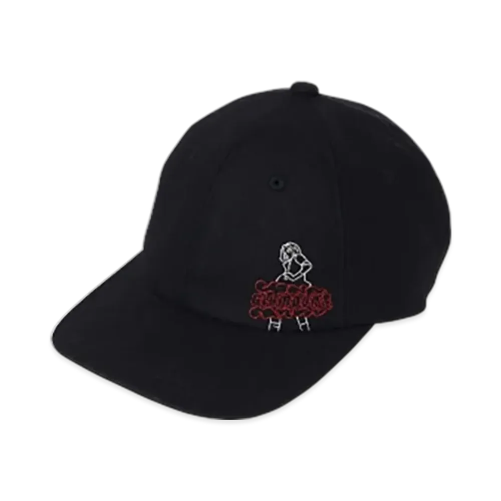 HYSTERIC GLAMOUR Vixen Line Embroidered Cap "Black"