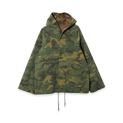 NEEDLES Reversible Hooded Coat - Camo Twill "Camouflage"