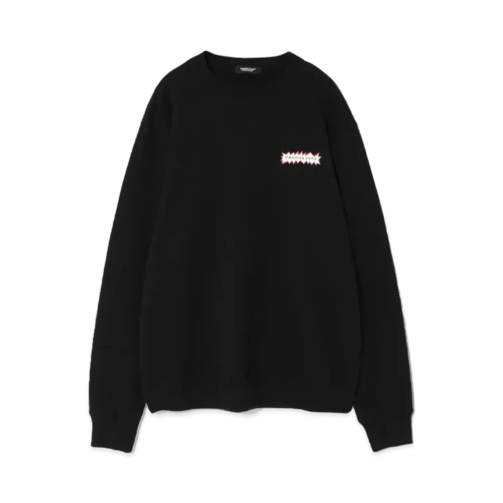 UNDERCOVER Cotton Sweat Pullover "Black"