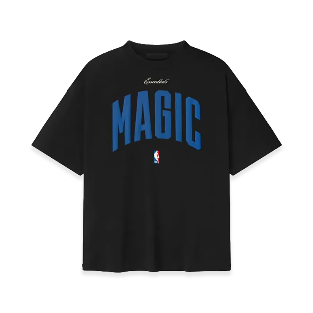 FEAR OF GOD ESSENTIALS x NBA Orlando Magic 90s Fit Tee "Black"