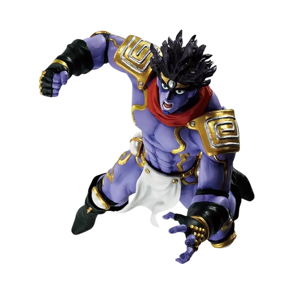BANDAI "Ichiban Kuji" -JoJo's Bizarre Adventure Stardust Crusaders -STAND RUSH!-- B Prize Star Platinum MASTERLISE