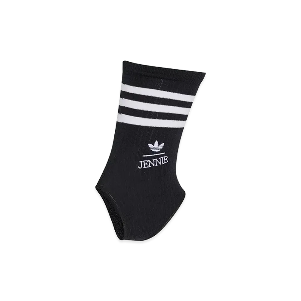 adidas Adiluna Season 2 x BLACKPINK JENNIE Women's Cut-Out Socks 1 Pair "Black"