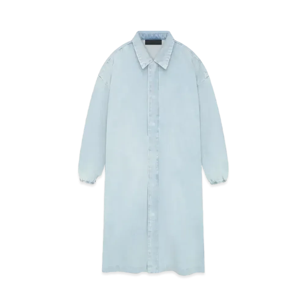 FEAR OF GOD ESSENTIALS Car Coat "Light Wash Denim"