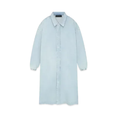 FEAR OF GOD ESSENTIALS Car Coat "Light Wash Denim"