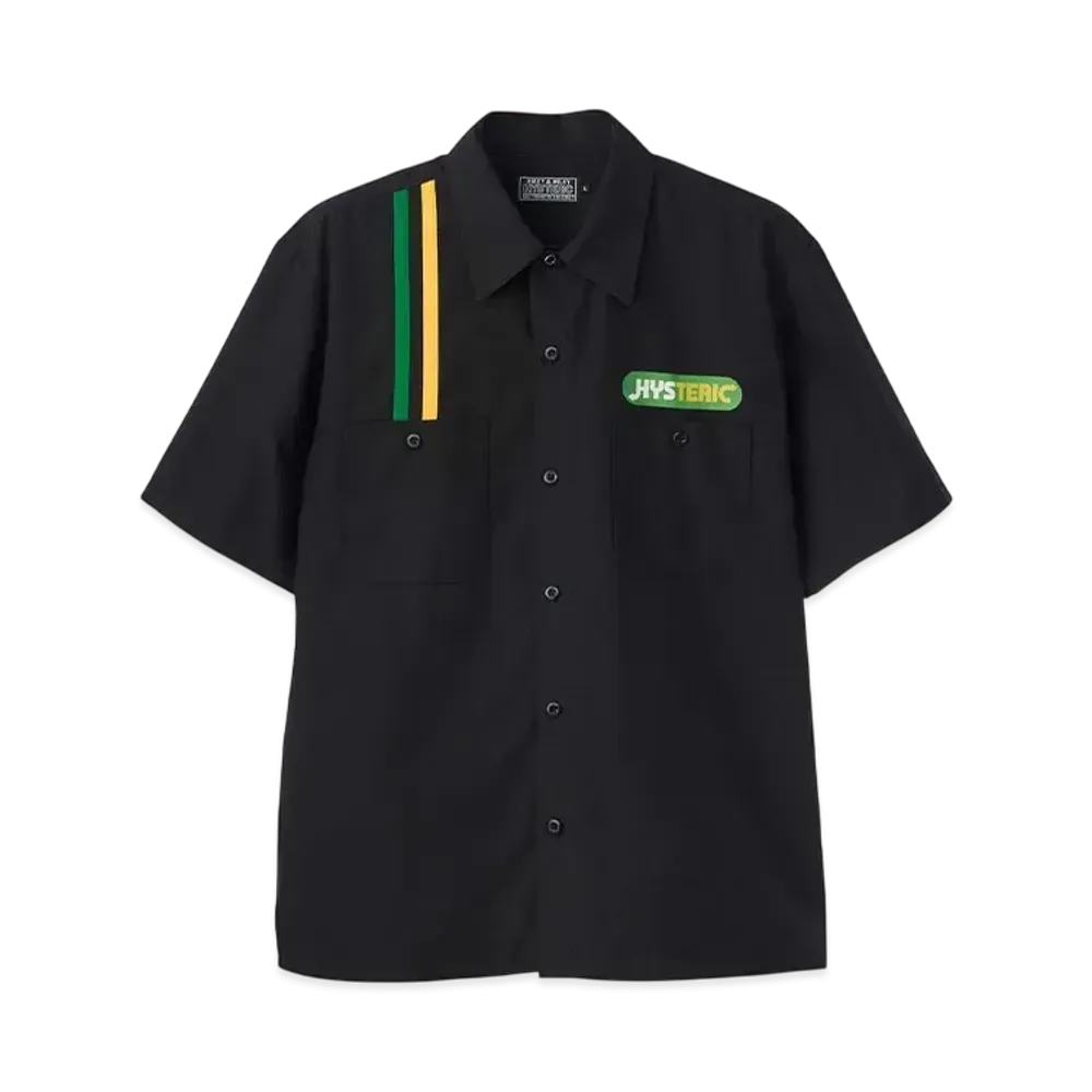 HYSTERIC GLAMOUR Hysteric Way Engineer Shirt "Black"