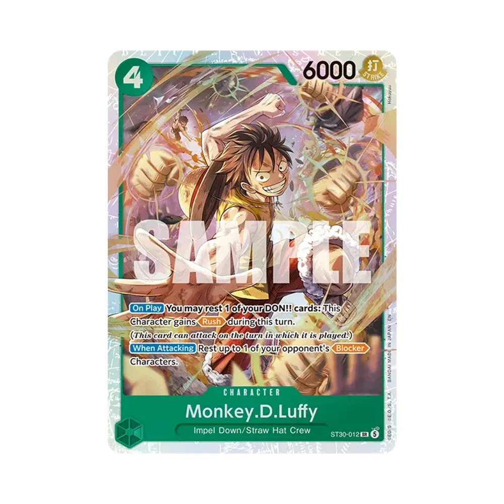 モンキー・D・ルフィ SR [ST30-012]【英語版】(スタートデッキEX「ルフィ&エース」)