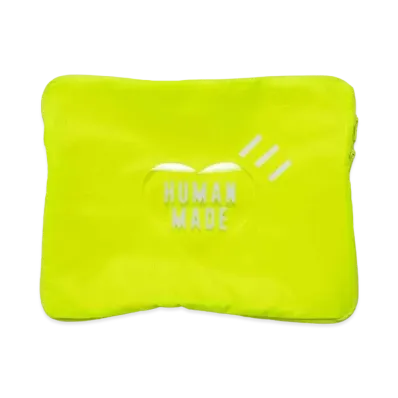 HUMAN MADE TRAVEL CASE LARGE "Light Yellow"