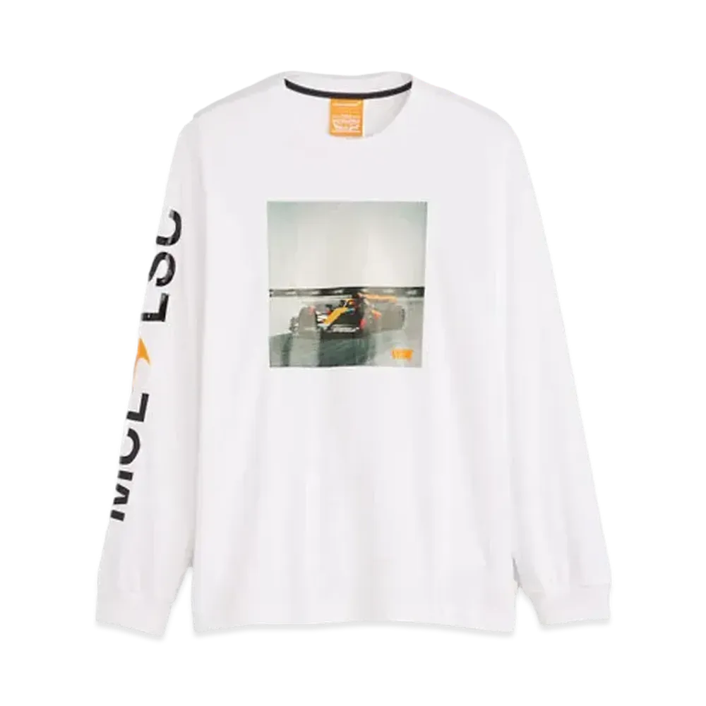 Levi's x McLaren Racing Graphic Long Sleeve T-Shirt "White"