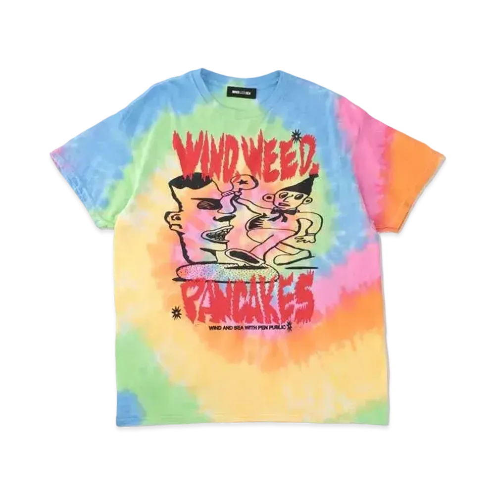 WIND AND SEA x pen public S/S Tee 2 "Tie Dye"