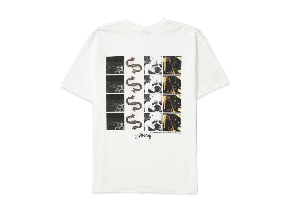 Stussy Grid Tee "White"