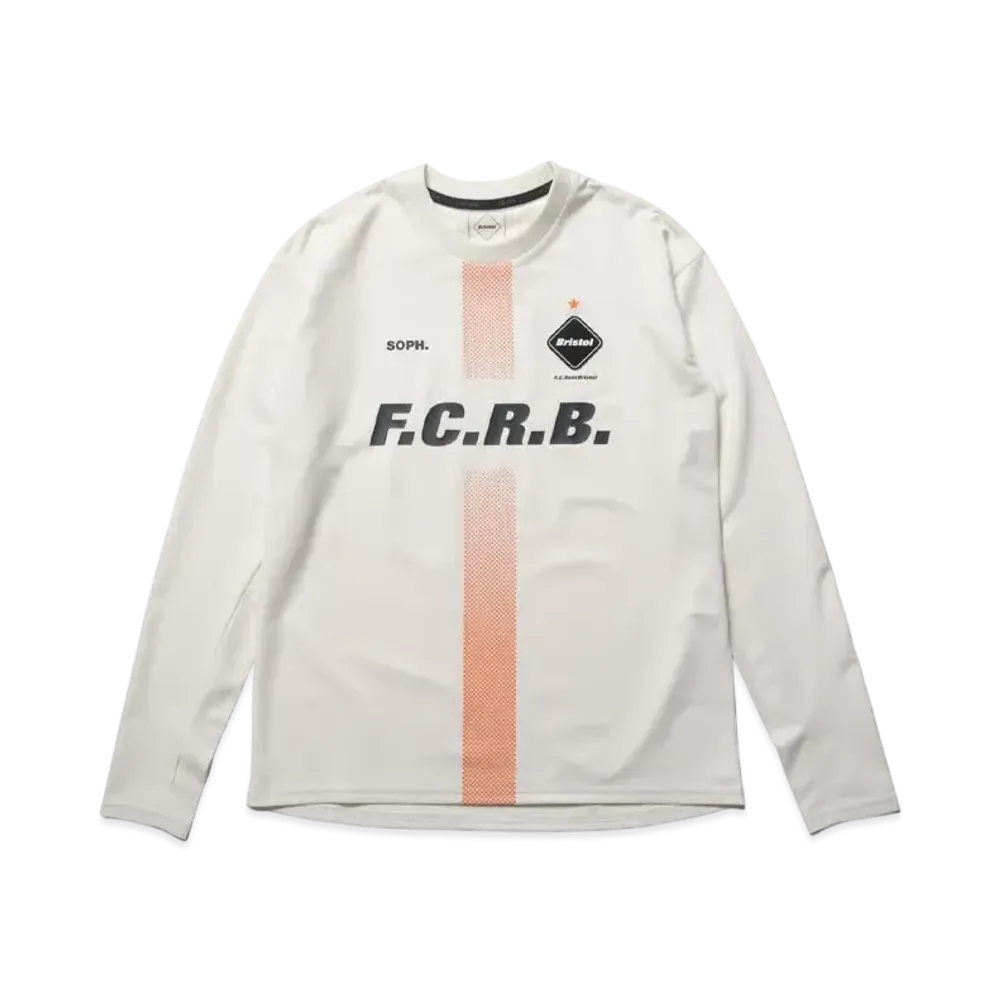 F.C.Real Bristol for Kids L/S Game Shirt "Off White"