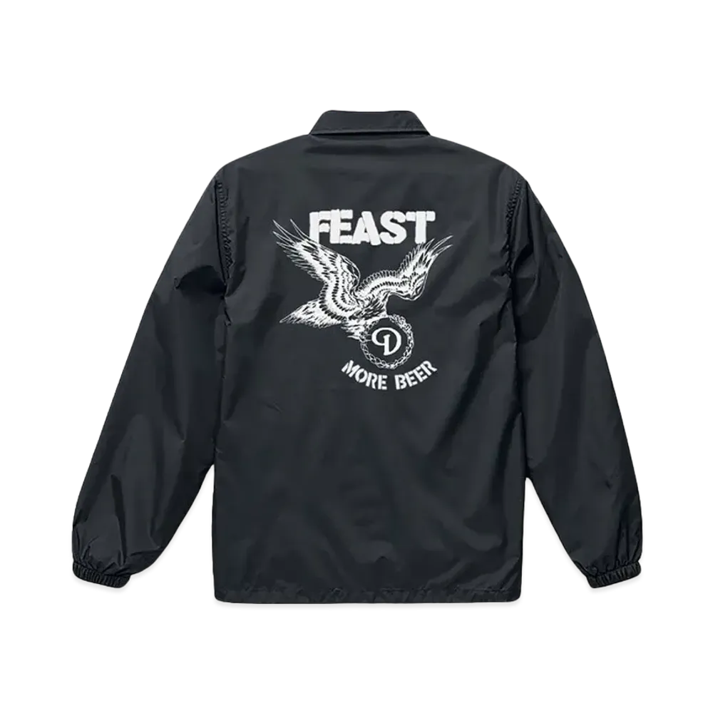DEVILOCK MORE BEER COACH JACKET "BLACK"