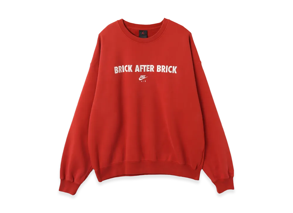 Nike Jordan BIKE AIR x Nigel Sylvester Fleece Crewneck Sweatshirt "Red"