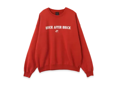 Nike Jordan BIKE AIR x Nigel Sylvester Fleece Crewneck Sweatshirt "Red"