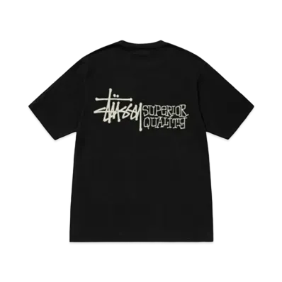 Stussy Superior Quality Tee Pigment Dyed "Black"