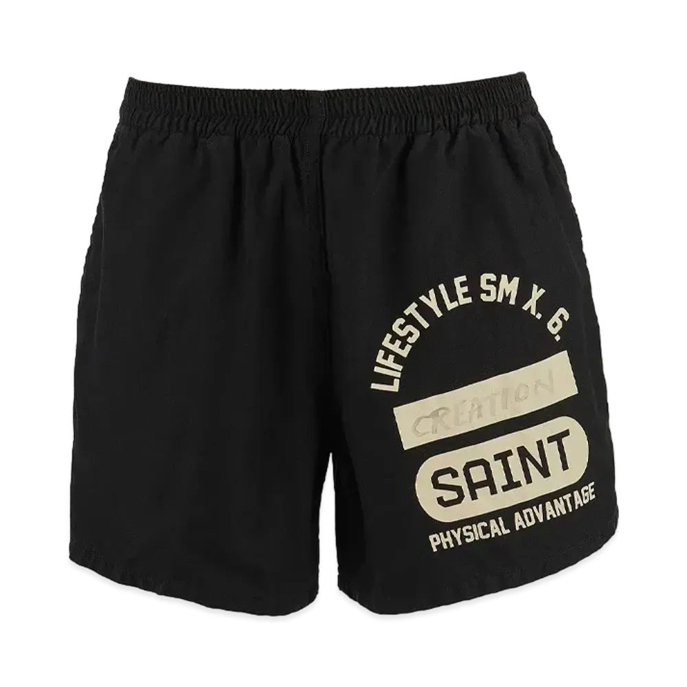 SAINT Mxxxxxx 24SS Reation Easy Shorts "Black"