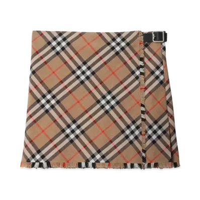 Burberry Women's Kilt Skirt "Beige"