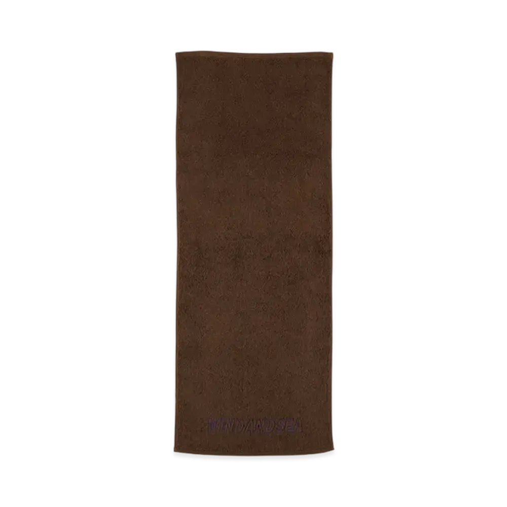 WIND AND SEA Sea Face Towel "Brown"
