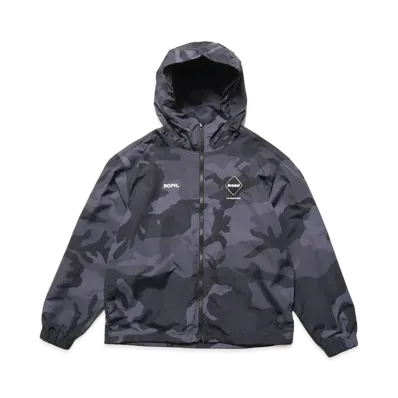 F.C.Real Bristol Kids Supplex Nylon Hooded Blouson "Camouflage"