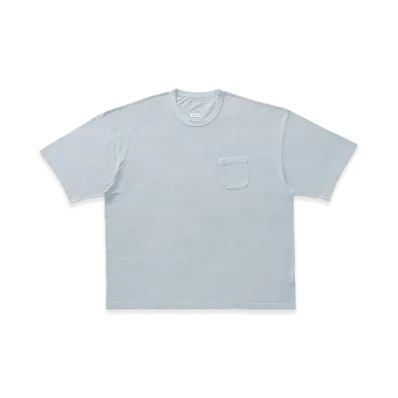 visvim Mondo Tee S/S Dmgd "LT.Blue"