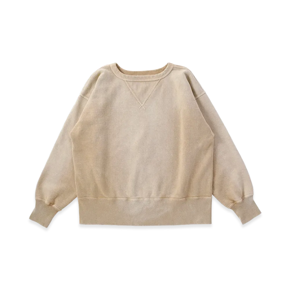 T.T Taiga Takahashi LOT.603 Sweat Shirt "Bleached Camel"