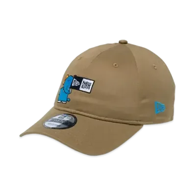 NEW ERA x Tabekko Animals 9Twenty Zo Box Logo "Khaki"