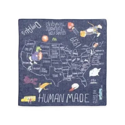 HUMAN MADE Bandana "Navy"