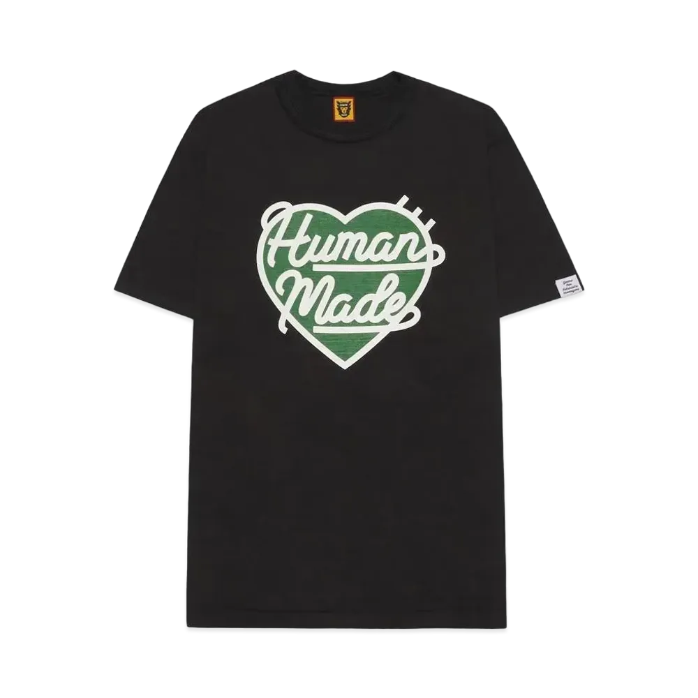 HUMAN MADE HEART T-SHIRT "Black"