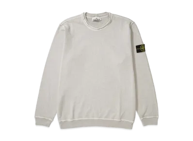 Stone Island Sweatshirt In Malfile Cotton "Grey"