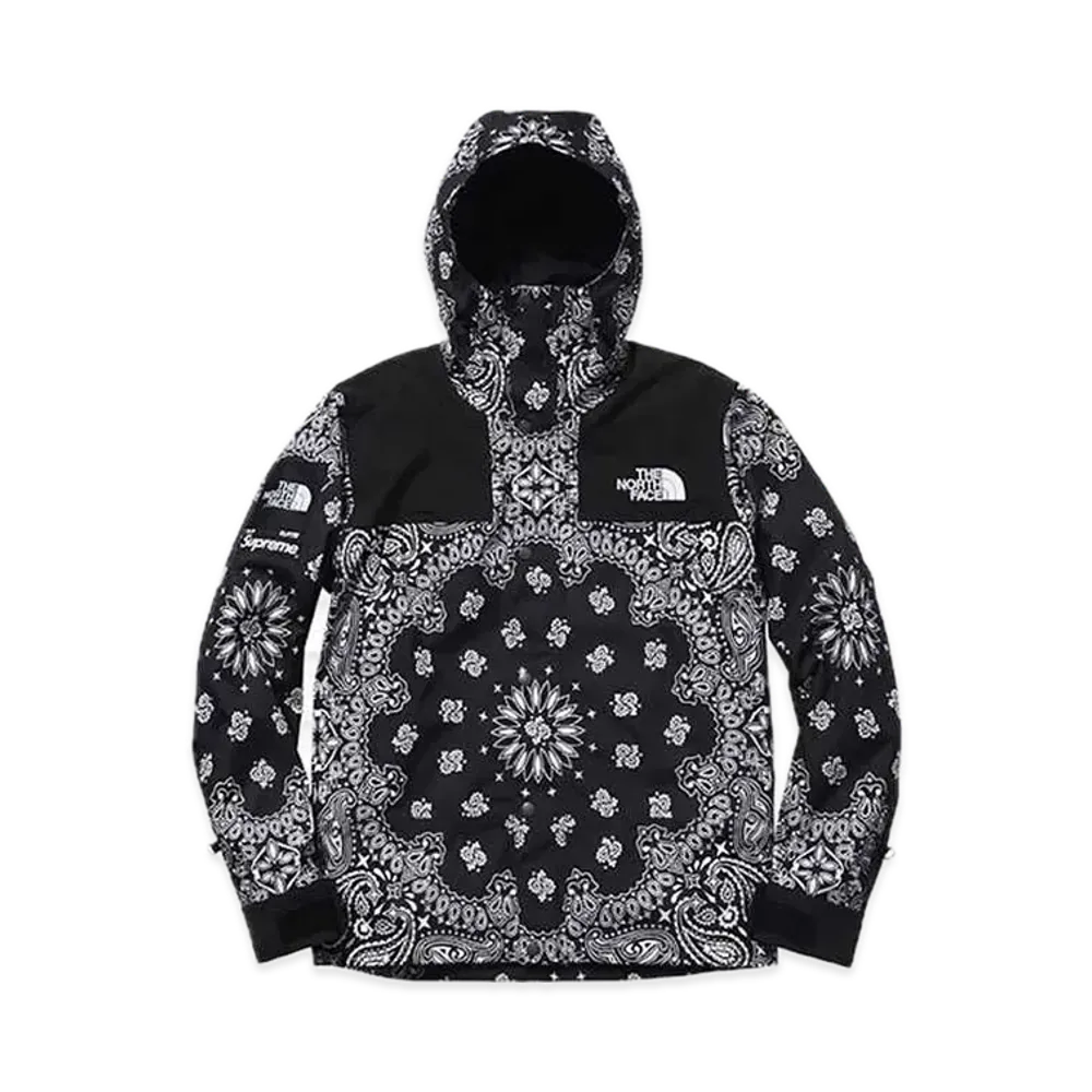 Supreme x The North Face Bandana Mountain Parka "Black"
