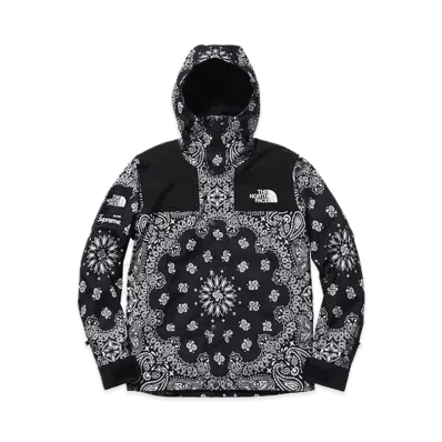 Supreme x The North Face Bandana Mountain Parka "Black"