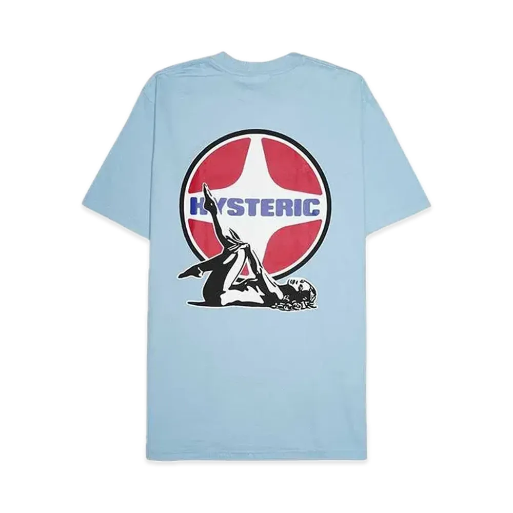 Supreme x HYSTERIC GLAMOUR Pin Up Tee "Powder Blue"