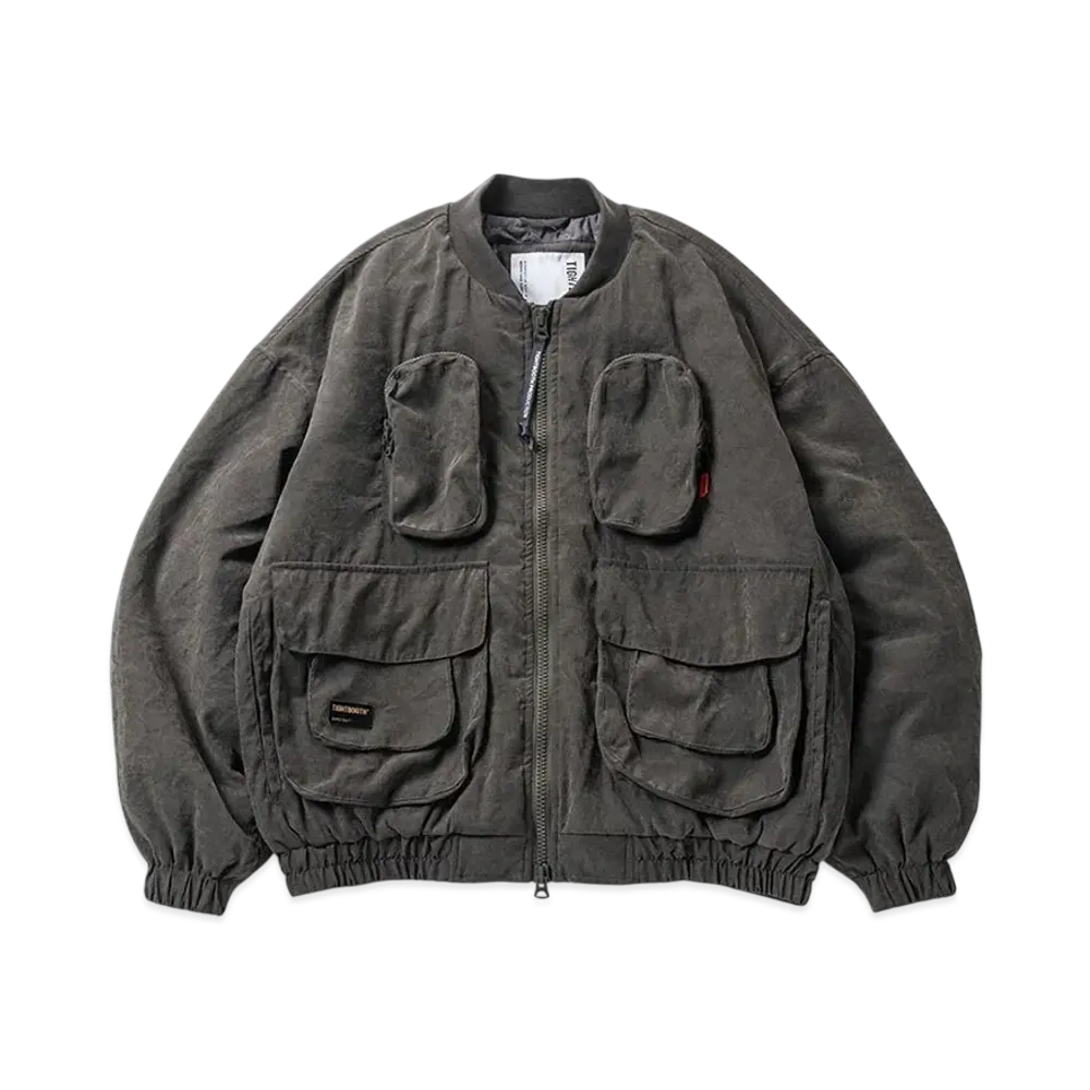 TIGHTBOOTH Utility Ma-1 Puff Jacket "Charcoal"