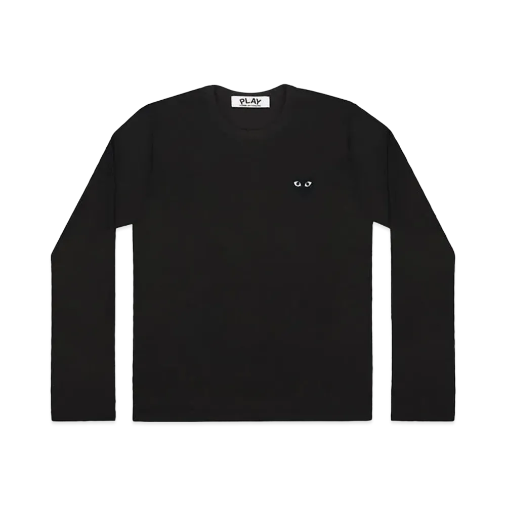 PLAY COMME des GARCONS Heart L/S T-Shirt "Black"