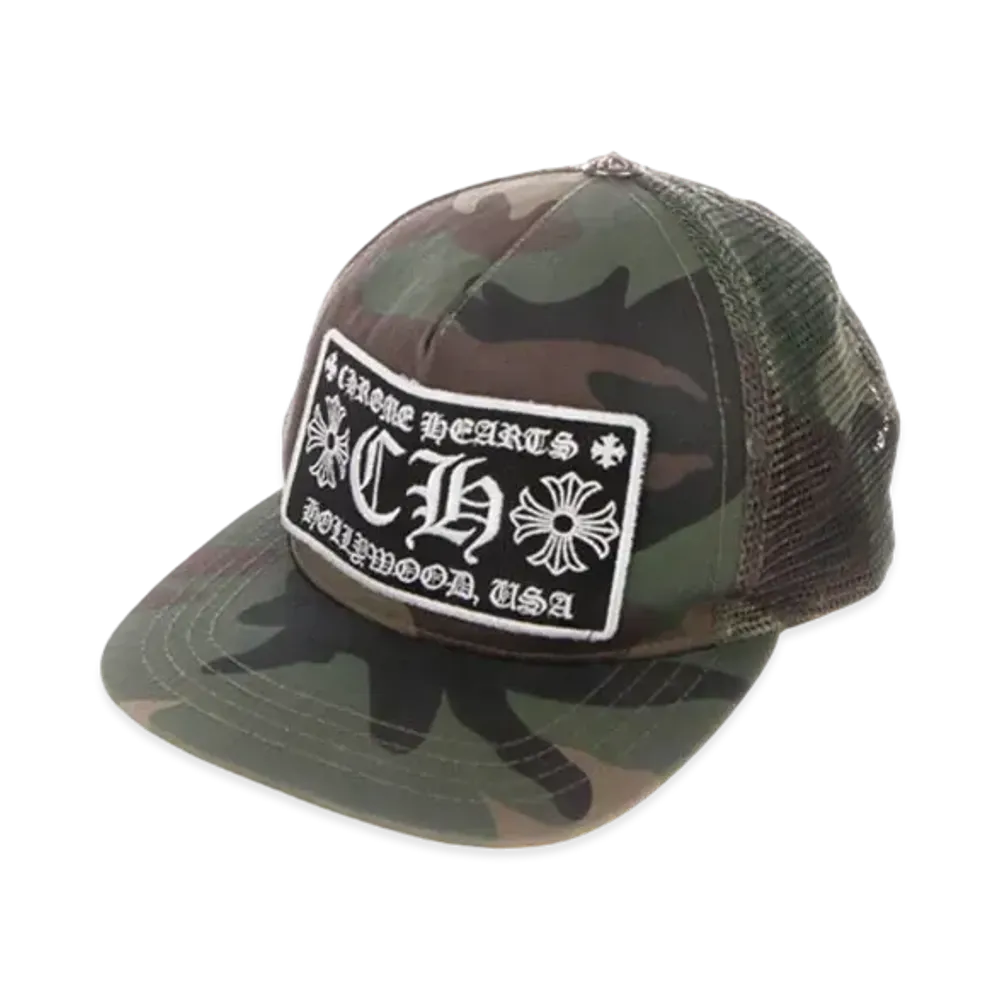 Chrome Hearts Trucker Cap CH "Camo"