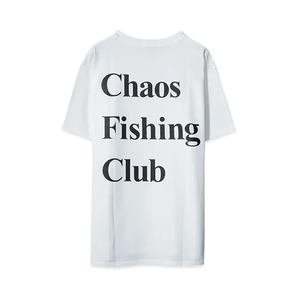 Chaos Fishing Club Logo T-Shirt S/S "WHITE"