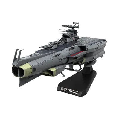 BANDAI -STAR BLAZERS SPACE BATTLESHIP YAMATO- 1/1000 Earth Defense Force Hyuga-class combat space carrier DCV-01 Hyuga