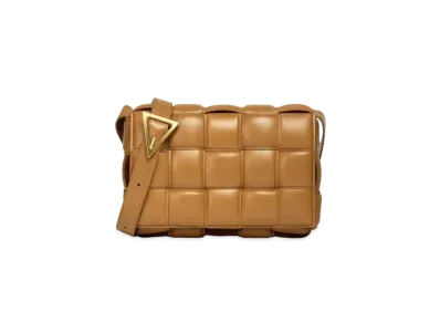 Bottega Veneta Padded Cassette "Caramel"