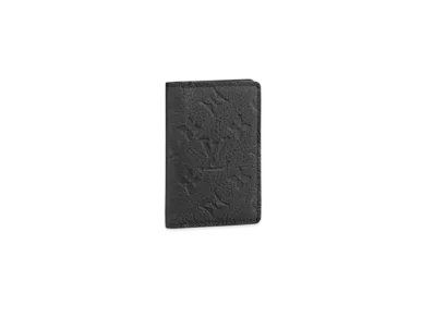 Louis Vuitton Pocket Organizer Monogram Taurillon "Noir"