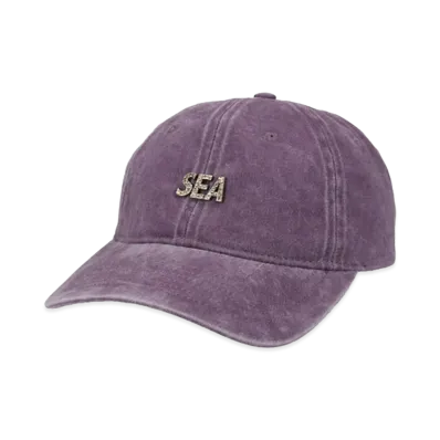WIND AND SEA Metal Logo Cap "Purple"