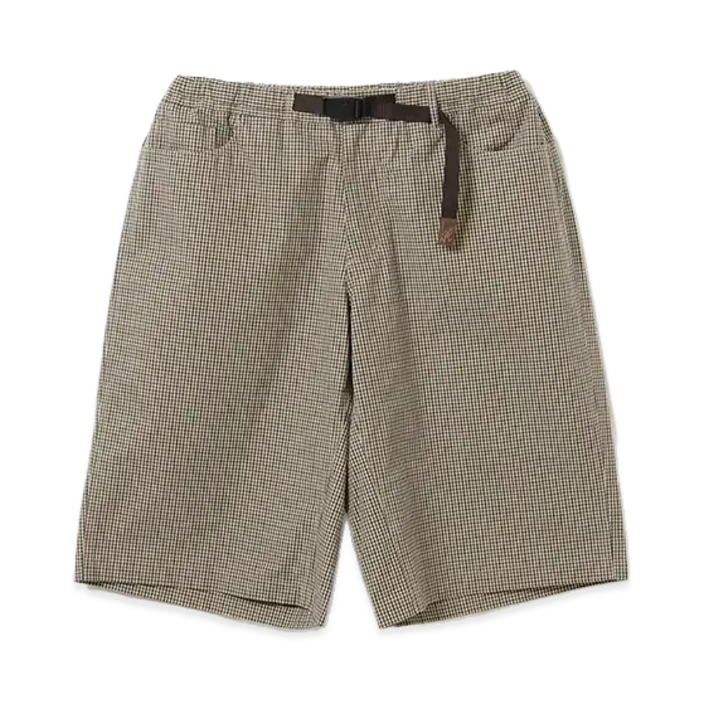BEAMS x Gramicci Exclusive Check Shorts "Beige"