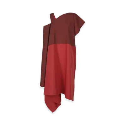 132 5. ISSEY MIYAKE Slit Print "Crimson"
