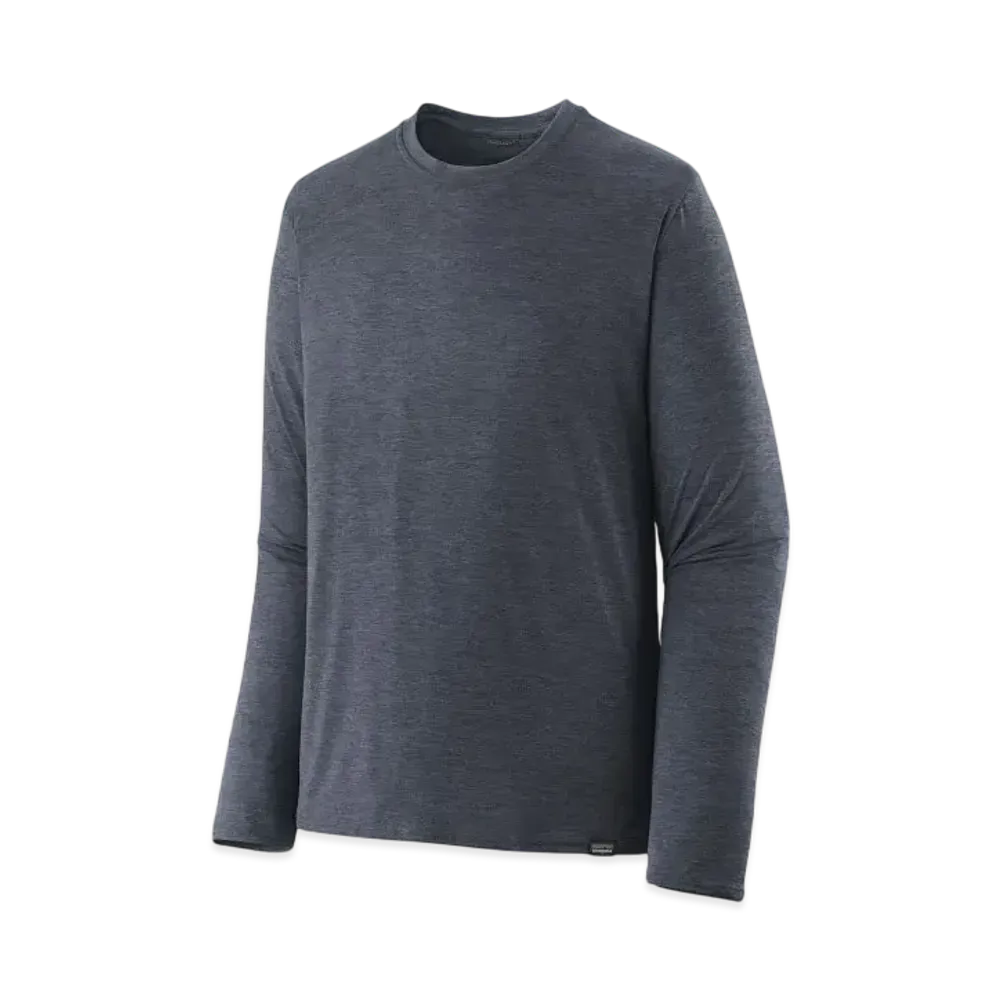 Patagonia Men's Longsleep Cap Cool Daily Shirt "Smolder Blue"