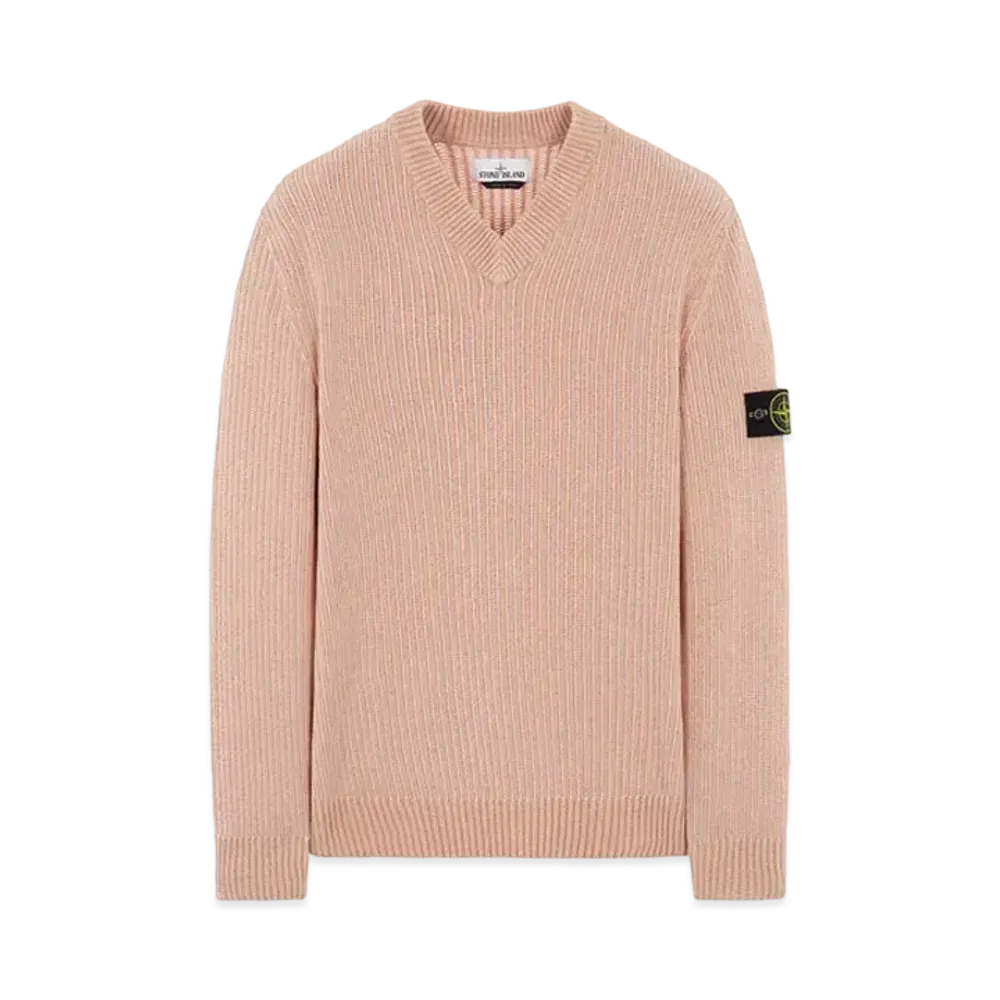 Stone Island 554A5 COTTON CHENILLE "Pastele Pink"