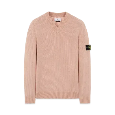 Stone Island 554A5 COTTON CHENILLE "Pastele Pink"